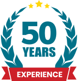 50 Years Experience