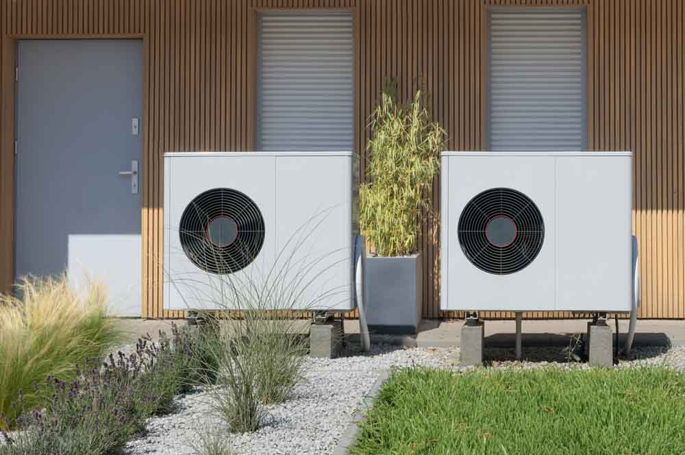 a hybrid heat pump at home