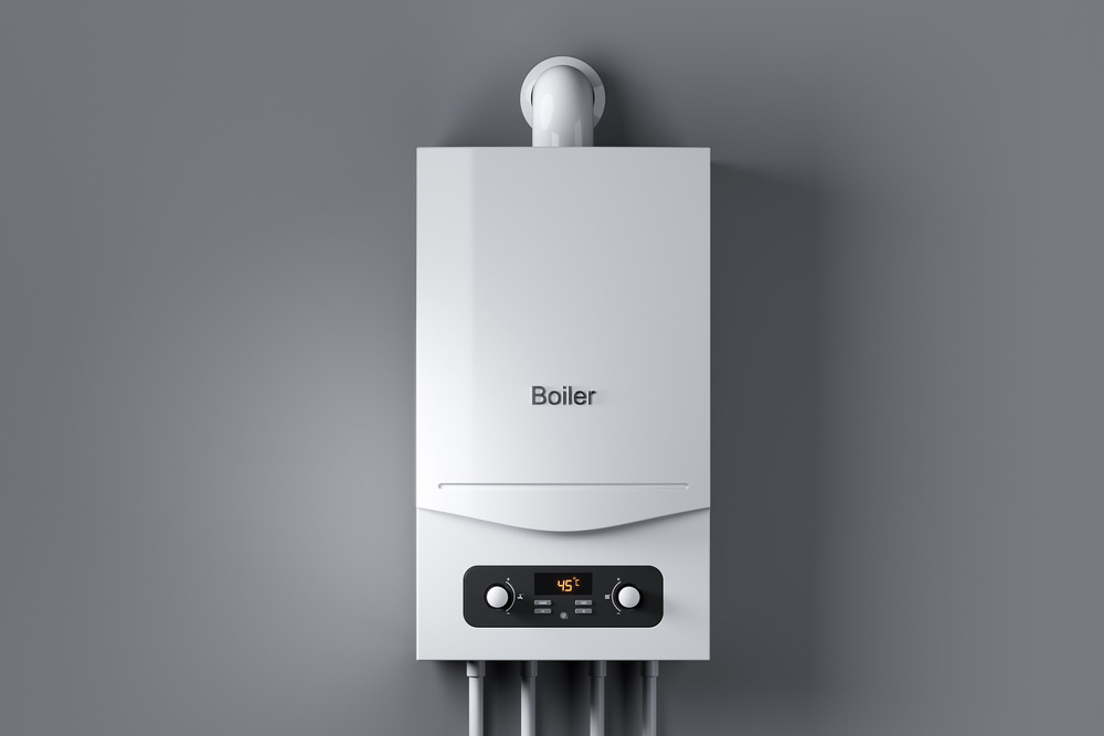 a boiler heater at home
