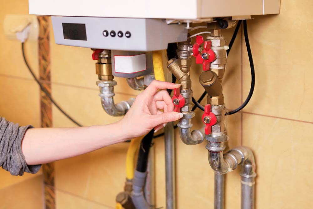a home heater furnace